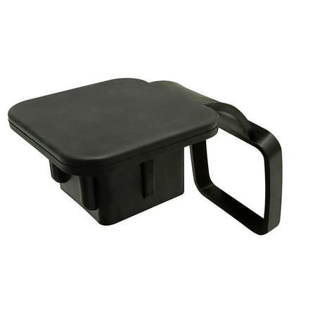 Weather-Resistant 2-Inch Trailer Hitch Cover with Electrical Connector Holder for Receiver Tube Built-in Mounting Bracket