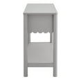 thumbnail image 5 of Coffee Sofa Side End Table, round, Light Gray, Wood, Living Room Lounge Cafe Lobby Hospitality Restaurant, Modern Contemporary, HB37713, 5 of 8