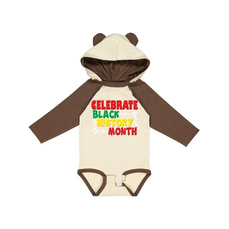 

Inktastic Black History Month Celebration Gift Baby Boy or Baby Girl Long Sleeve Bodysuit
