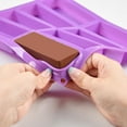 thumbnail image 6 of CAKETIME 2 Pack Granola Bar Mold - 8 Cavity Deep Silicone Molds for Rectangle Knafeh Pistachio, Cereal, Energy and Nutrition Bars, 6 of 6