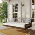 thumbnail image 4 of Keystone Amish Co. Twin York Porch Swing Bed, White Paint, 4 of 4