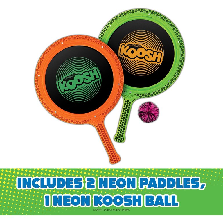 Koosh Paddle Playset with Neon Ball photo 2