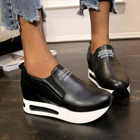 

NECHOLOGY Women Shoes Casual Boots Shoes Slipon Breathable Leisure Fashion Outdoor Women s Flats Dress Sandals Size 8 Black 8