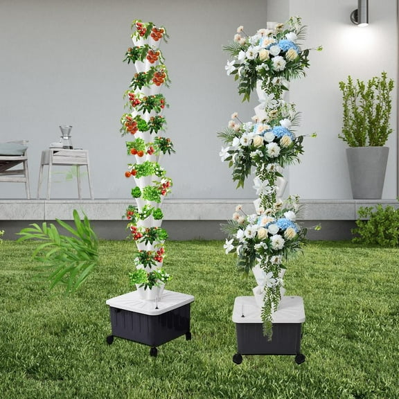 AIHOME Hydroponic Plant Tower 12-layer Hydroponic Vegetable Planting Towers Standard Specifications Hydroponic Strawberries Planting Tower practical