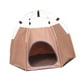 thumbnail image 2 of Tienda nido para mascotas, sin equipo, cama para gatos, cama para perros pequeños para centro de actividades Marrón, 2 of 9