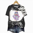 thumbnail image 6 of TOWED22 Halloween Teacher Shirts for Women Cute Spooky Season T Shirt Funny Bow Ghost Graphic Tee Tops Short Sleeve Shirt(Black,XXL), 6 of 7