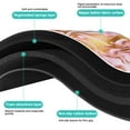 thumbnail image 6 of Dog Food Mats for Floors Absorbent Water Non-Skid Pet Food Mat Rose Gold Marble Cat Feeding Mat Dog Water Bowl Mat for Messy Drinker, 6 of 7