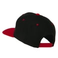 thumbnail image 3 of Greek Alphabet RHO Embroidered Two Tone Cap - Black Red OSFM, 3 of 5