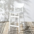 thumbnail image 3 of SAFAVIEH Thaxton Modern Style Counter Stool, White (17.2 in. W x 22.8 in. D x 38 in. H), 3 of 7
