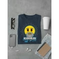 thumbnail image 3 of Sensei Emoji Dojo - Wise Master Retro Graphic Men's T-shirt, 3 of 4
