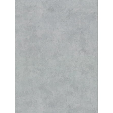 Warner Hereford Pewter Faux Plaster Wallpaper, 27-in by 27-ft, 60.8 sq. ft