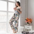 thumbnail image 5 of Sikiie Colorful Flowers Women’s Ultra-Soft Comfy Lounge Pants Sleepwear Comfy Lounge Pants Drawstring Sleep Bottoms with Pockets, 5 of 6