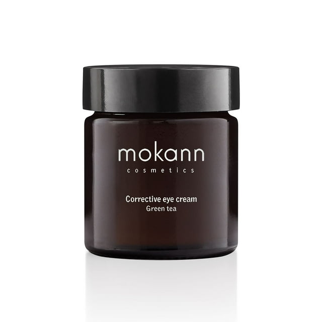 Mokann crema contorno ojos té verde con cafeína y vitamina E antiedad 30ml