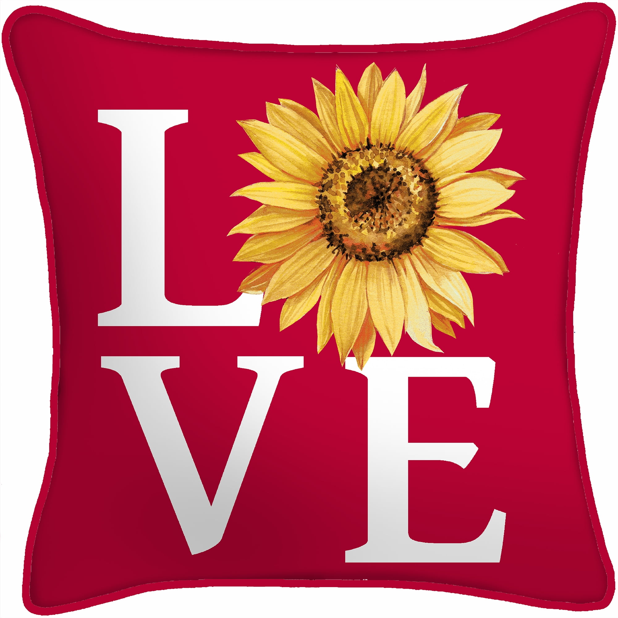 Sunflower Rectangle Pillow 20 x 12 Throw Pillow Bedroom Pillow Living Room Pillow Sunflower Lover