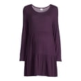 thumbnail image 4 of Time and Tru Women's Maternity Knit Babydoll Dress, 4 of 5