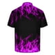 thumbnail image 5 of Camisetas de Manga Corta de los Hombres Casual Gradiente Solapa Botón Arriba Camiseta, Top Ligero para el Hogar, Uso Diario Y Cómodo, 5 of 5