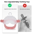 thumbnail image 2 of Minikid 2 Packs Baby Teethers,Teething Toys Suitable for Boys and Girls Aged 3-12 Months,BPA-Free, 2 of 9