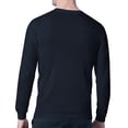 thumbnail image 2 of Men's Starter Navy Toronto Maple Leafs Mesh Look Team Name Long Sleeve T-Shirt, 2 of 2