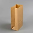thumbnail image 4 of 100 Pcs Sacs d'Emballage Alimentaire Vierges en Papier Kraft pour Pâtisserie, Résistants à l'Huile, pour Emporter, Sacs Recyclables pour Bijoux, Pain, Magasinage, Fête, 4 of 9