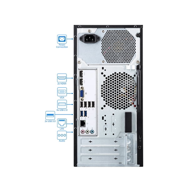 Acer Aspire TC-885 Desktop, Intel 6-Core i5-8400 Upto 4GHz, 8GB