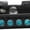 Black, variant on Dog, Puppy Pet Fashion Collar, "Premium Southwest Turquoise Pearl"