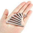 thumbnail image 5 of Uxcell Round Head Phillips Screws, 16 Pack M6-1 x 18mm 304 Stainless Steel 18-8 Full Thread, 5 of 7
