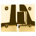 thumbnail image 4 of CRL GEN580BR Polished Brass Geneva 580 Series 180 Degree Glass-to-Glass Hinge with 5 Degree Offset, 4 of 5