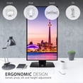 thumbnail image 4 of ViewSonic VP3268a-4K Monitor IPS 4K UHD de 32 pulgadas con ergonomía avanzada, 100% sRGB Rec 709, LUT 3D de 14 bits, cuidado de la vista, compatibilidad con HDR10, USB C de 90 W, RJ45, HDR10, 4 of 5