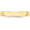 thumbnail image 2 of Avariah Diamonds Solid 10k Yellow Gold 4.2mm Lightweight Half Round Wedding Band Size 9 - Ring Size 9.0, 2 of 6