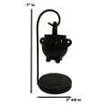 thumbnail image 3 of Wicca Witchcraft Hanging Ceramic Black Cauldron Essential Oil Burner Warmer, 3 of 9
