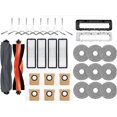 thumbnail image 2 of Compatible with Xiaomi Robot Vacuum X20 + / X20 Plus Parts Accessories Main Side Brush Hepa Filter Mop Cloth Dust Bag Replacement(31PCS), 2 of 7