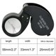 thumbnail image 3 of 40X Magnifying Loupe Jewelry Eye Glass Magnifier Led Light Jewelers Loop Pocket, 3 of 3