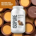 thumbnail image 5 of Isopure Low Carb 100% Pure Whey Isolate Protein Powder, Lactose Free, Gluten Free, With Vitamins, Chocolate Peanut Butter, 25g Protein Per Serving, 3 Lbs, 40 Servings (Packaging May Vary), 5 of 9