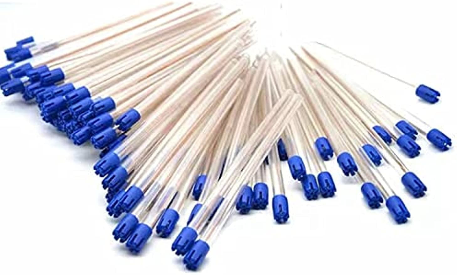 Dental Disposable Saliva Ejectors, Clear Body Blue Tip, Evacuation