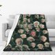 thumbnail image 1 of Manta de viaje de felpa suave de Draco Malfoy para dormitorio, sala de estar, sofá, oficina, regalo para todas las estaciones para mujeres, hombres, niñas y niños, 1 of 7