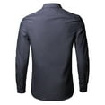 thumbnail image 2 of FashionOutfit Men's Basic Button Down Collar Chambray Long Sleeve Shirt, 2 of 4