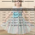 thumbnail image 2 of Toddler Girls Tulle Birthday Dress Princess Pageant Ball Gown Formal Wedding Party Dresses with Bowknot for 1-8 Years, 2 of 4