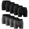 thumbnail image 3 of 9PK Performance Mens Boxer Briefs Polyester Underwear Size Small M Large XL XXL, 3 of 11