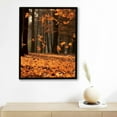 thumbnail image 4 of JRXY Fall Farm Pumpkins Wall Art Framed Botanical Forest Maple Leaves Pictures for Thanksgiving Gift, Living Room Decor 16x20in, 4 of 4