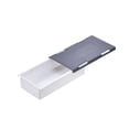 thumbnail image 1 of Cajón de oficina extraíble para montar en la pared, caja de almacenamiento de papelería debajo de la mesa, caja de almacenamiento de escritorio de computadora invisible sin perforaciones, 1 of 6