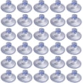 thumbnail image 1 of Aoyoho Diameter 20MM Mini Clear Plastic Suction Cups without Hooks Pack of 120, 1 of 6