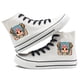 thumbnail image 5 of Zapatillas de lona de caña alta de One Piece Luffy Zoro Chopper Nami Sanji, zapatillas casuales de dibujos animados para parejas, zapatillas de estudiante, periféricos de animación, 5 of 5