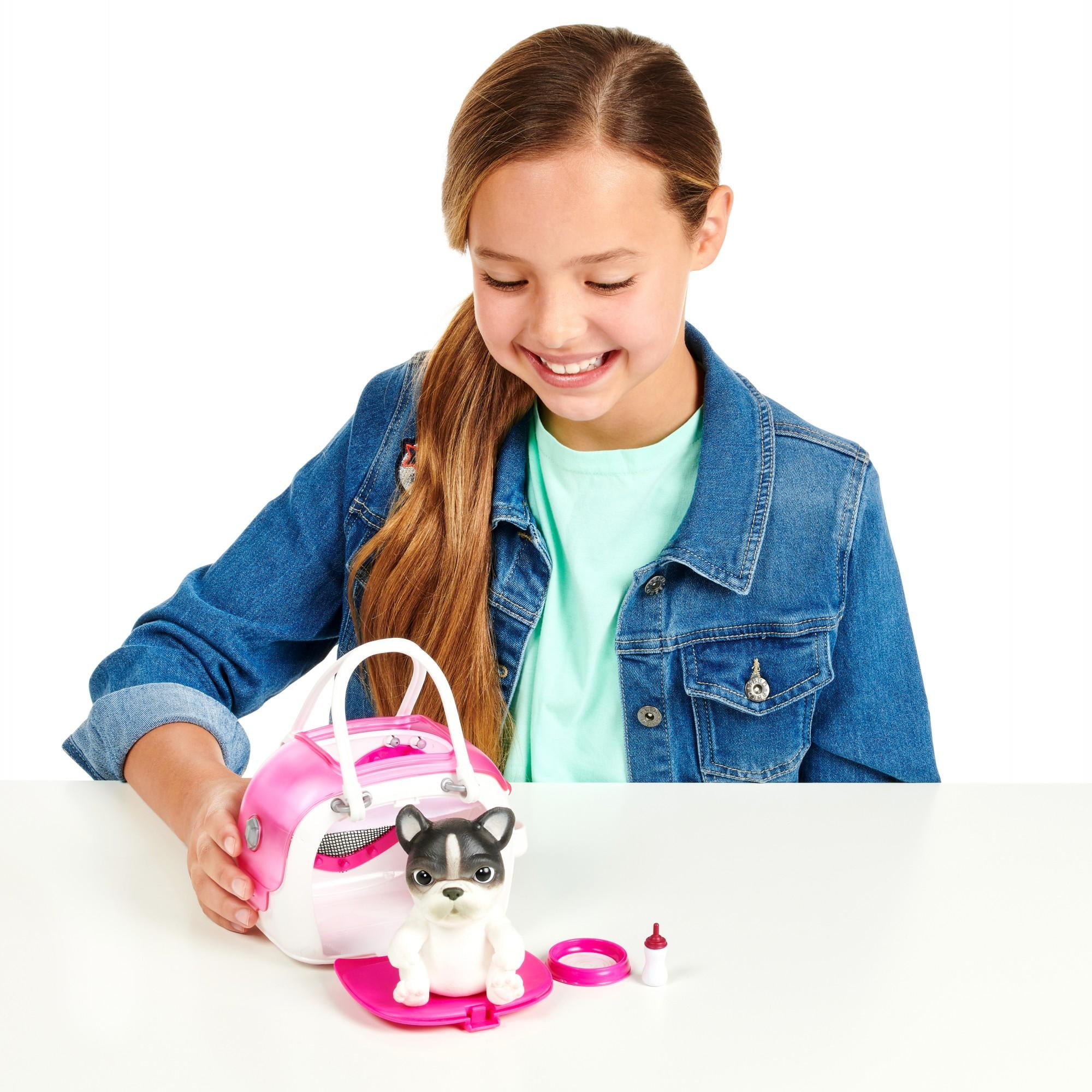 OMG Pets Soft Squishy Puppy That Comes to Life Puppy and Playset
