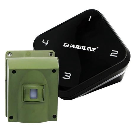 Guardline 1/4 Mile Range Wireless Outdoor Security Alarm Sensor System