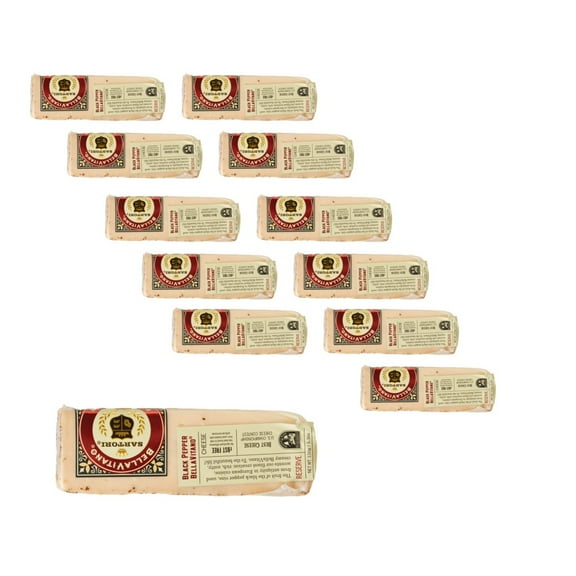 Sartori Bellavitano Black Pepper Cheese, 5.3OZ, 12 Pack