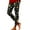 Black6, variant on Fiaer Christmas Womens Leggings Santa Snowflake Snowman Cute Graphic Yoga Pants Plus Size High Waist Slim Fit Trendy Workout Trousers Black7 XL
