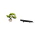 thumbnail image 5 of Colección De Bonsáis Artificiales, Planta Artificial En Maceta Para Centros De Mesa Con Bandeja De Madera, Decoración Del Hogar, Cuenco Rústico Multiusos Para Aperitivos, Para Bodas,, 5 of 8