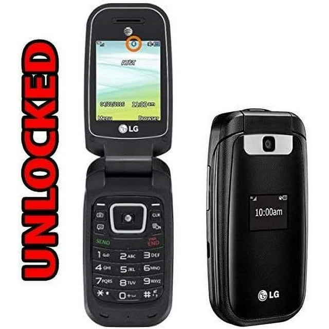 LG B470 Téléphone Cellulaire à Clapet Déverrouillé Remis à Neuf