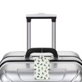 thumbnail image 5 of Gaeub Cute Avocado Yoga Print Luggage Tag for Suitcase, Travel Leather Bag Tags Identifiers Privacy Cover ID Label with Durable Steel Loop for Women Men Kids Girls Travel-4 PCS, 5 of 5