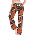 thumbnail image 5 of Women Pajama Pants Lounge Pants Long Stretch Comfy Sleepwear Cute Owl Print Halloween, 5 of 7